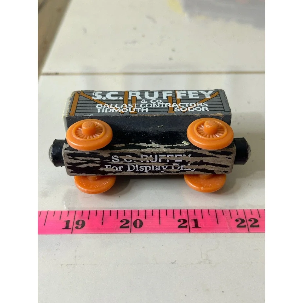 Thomas & Friends Wooden Railway S.C. Ruffey Troublesome Truck Ballast Car Grey